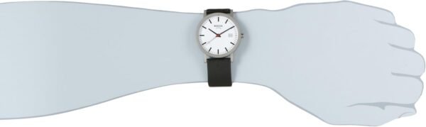 Boccia Herrenuhr 3622-01 Titan leicht mit elegantem Lederarmband und Mineralglas