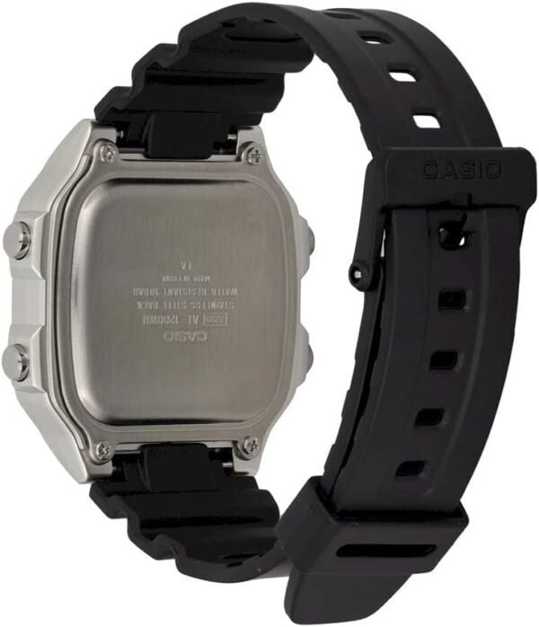 Casio AE-1200WH Digitaluhr mit wasserdichtem Gehäuse und elastischem Band testen