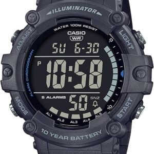 Casio - COLL Sports Armbanduhr AE-1500WH-8BVEF - Herren Uhr - Wasserdicht - Digital - Mit Kunststoffband - Blau