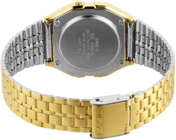 Casio Collection Damen Retro Uhr LA680WEGA mit LED Licht und Edelstahlarmband entdecken