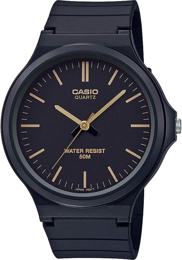 Casio Collection MW-240-1E2VEF Unisex Analoguhr mit Resinband und 5 Bar Wasserdicht