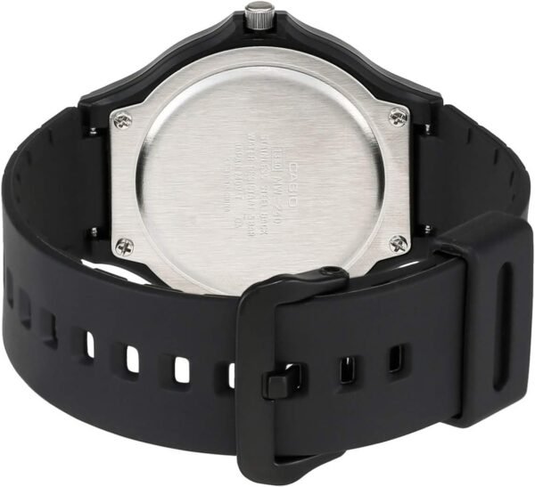 Casio Collection MW-240-1E2VEF Unisex Analoguhr mit Resinband und 5 Bar Wasserdicht