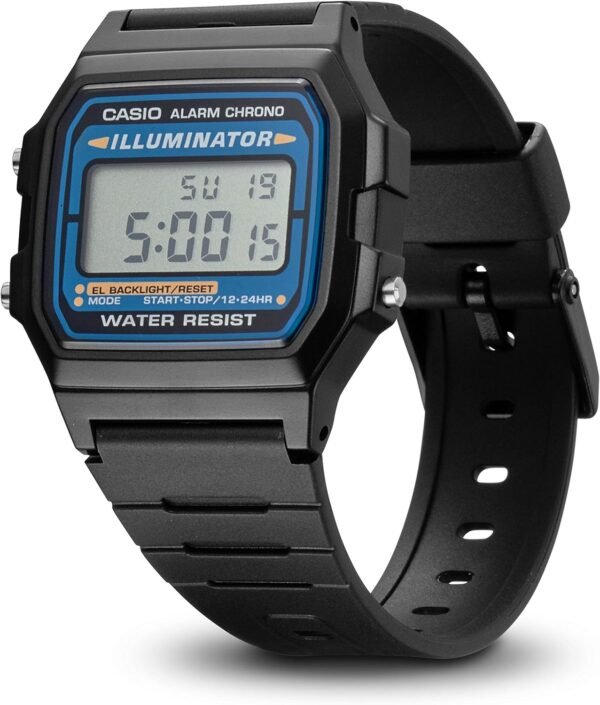 Casio F-105W-1AWYEF Herren Digitaluhr mit Illuminator und Wasserdichtigkeit begeistert Fans