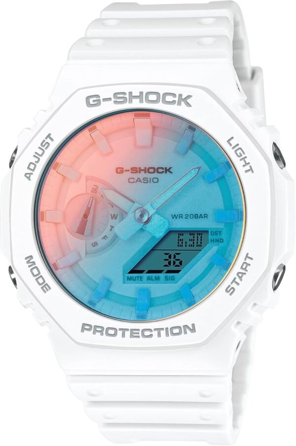 Casio G-Shock GA-2100TL-7AER mit leuchtendem Zifferblatt und vielseitigen Funktionen begeistert