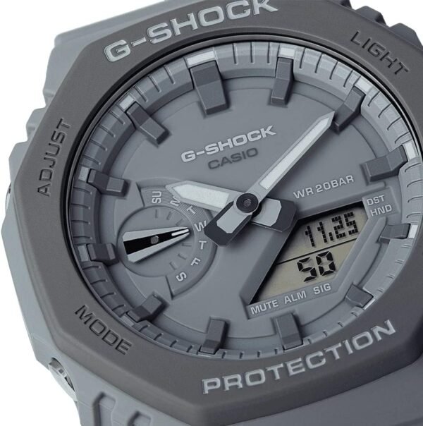 Casio GA-2110ET-8AER sportliche Uhr mit Carbongehäuse und Weltzeitfunktion begeistert Fans