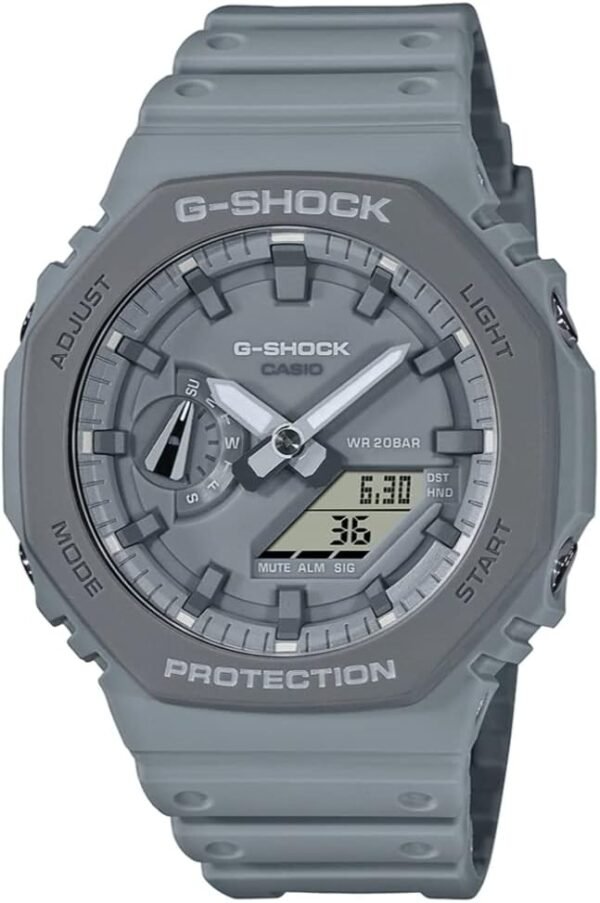 Casio Watch GA-2110ET-8AER, gray, Sporty
