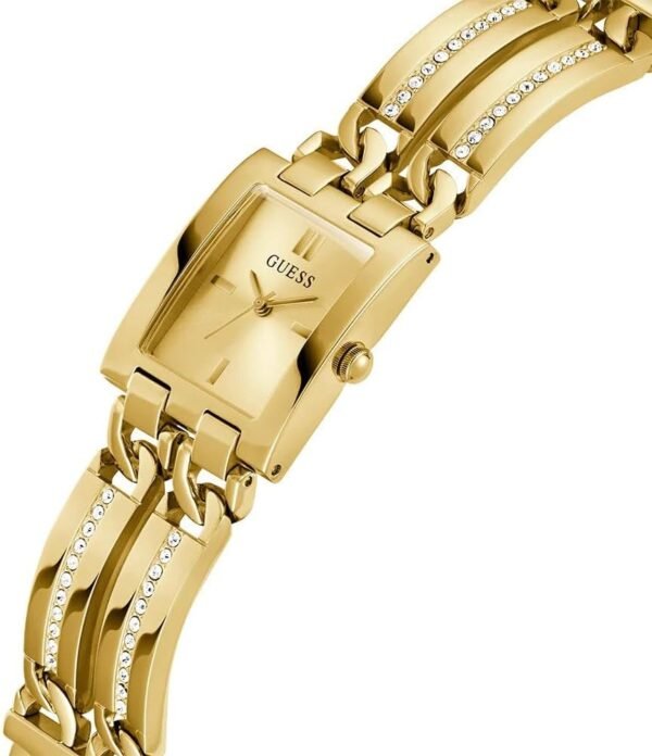 Elegante Guess GW0668L2 Damenuhr mit Gold Edelstahlband und stilvollem Design