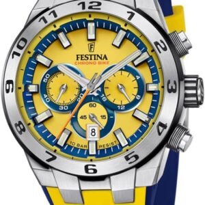 Festina Sport Watch F20671/4, Yellow, Classic
