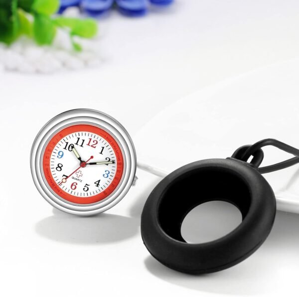 JewelryWe Krankenschwesteruhr Wasserdichtes Quarz Taschenuhr Geschenk für Pflegepersonal und Ärzte