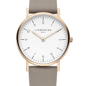 Liebeskind Berlin women's analogue quartz watch with leather armband