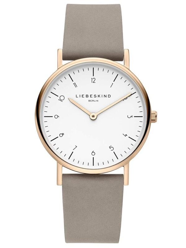 Liebeskind Berlin women's analogue quartz watch with leather armband