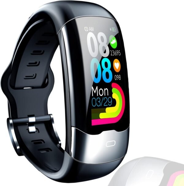 Xoro SMW 10 Fitnessuhr mit EKG Bluetooth Herzfrequenz und Blutdruckmessung